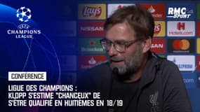 Ligue des champions : Klopp s'estime "chanceux" de s'être qualifié en huitièmes en 18/19