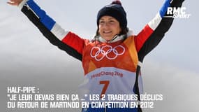 Half-pipe : "Je leur devais bien ça" les 2 tragiques déclics du retour de Martinod en compétition