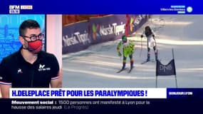 Hyacinthe Deleplace, champion du monde de ski handisport, participe aux Jeux paralympiques de Pékin avec deux guides 