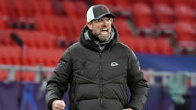 Jurgen Klopp lors du match entre Liverpool et Lepizig