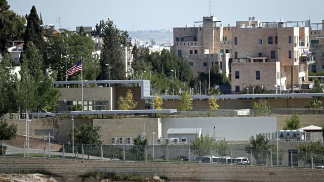Le consulat des États-Unis à Jérusalem transformé en ambassade, le 30 avril 2018