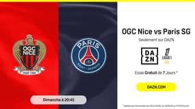 Nice – PSG : DAZN vous permet de suivre le match de Ligue 1 pour 0 euros pendant quelques heures