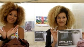 Tiga et Cathie Ducasse, Franco-Centrafricaines, se mobilisent pour leur pays d'origine.