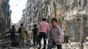 Une douzaine d'enfants malades ont été évacués de Madaya, une ville proche de Damas en Syrie
