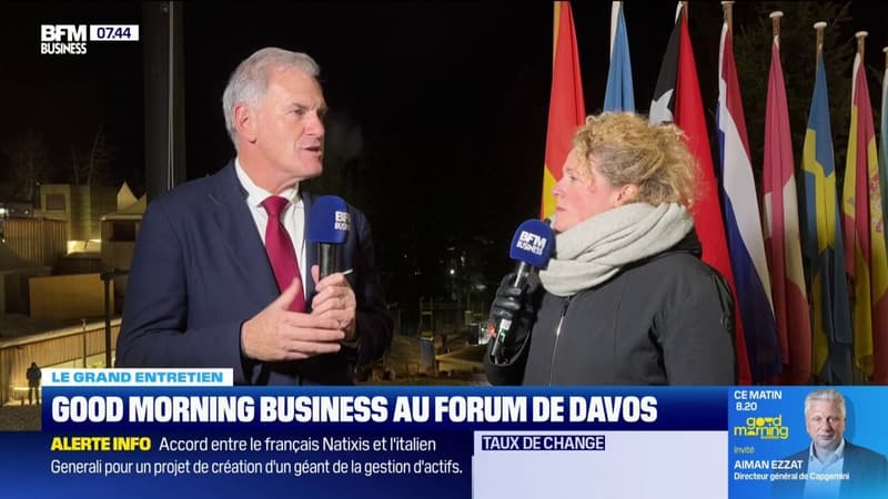 Good Morning Business au forum Davos