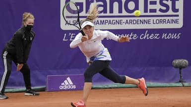 L'Ukrainienne Elina Svitolina lors de la finale des Internationaux de Strasbourg en 2020.