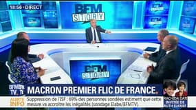 Emmanuel Macron, premier flic de France ?