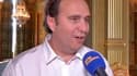 Xavier Niel répondait aux question de Guillaume Paul depuis l'Hôtel de Ville de Paris où il présentait son projet d'incubateur géant ce mardi 24 septembre.