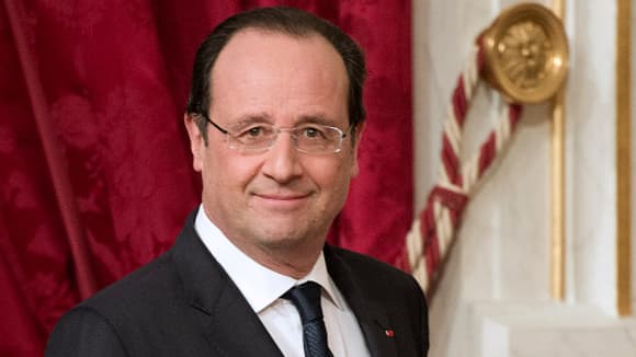 François Hollande, à l'Elsyée, le 23 janvier. François Hollande, à l'Elsyée, le 23 janvier.