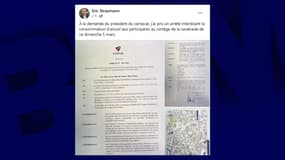 Le maire de Colmar a pris un arrêté interdisant la consommation d'alcool aux participants de la cavalcade.