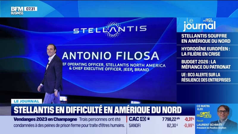 Stellantis en diffculté en Amérique du Nord