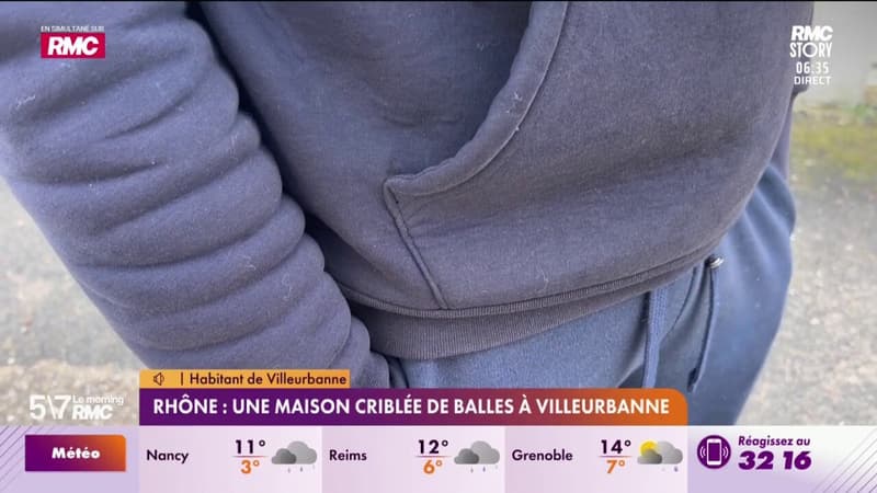 Rhône : une maison criblée de basses à Villeurbanne
