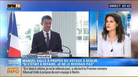 Déplacement polémique à Berlin: Manuel Valls fait son mea culpa - 11/06