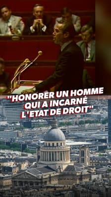 Robert Badinter entre au Panthéon