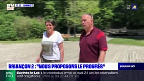Départementales: les candidats Claire Barnéoud et Éric Peythieu souhaitent faire basculer, dans le giron de l'"Union de la droite" le canton de Briançon 2 