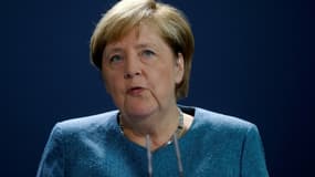 La chancelière allemande Angela Merkel fait une déclaration à Berlin le 2 septembre 2020 après des tests mmontrant que l'opposant russe Navalny a été empoisonné 