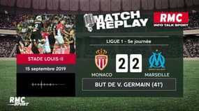Monaco - OM (3-4) : Le goal replay avec les commentaires en direct de RMC
