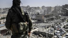 Raqqa, en octobre 2017. 