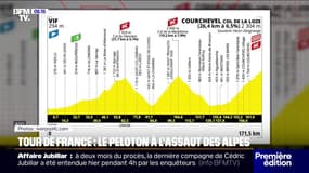 Tour de France: le peloton à l'assaut des Alpes 