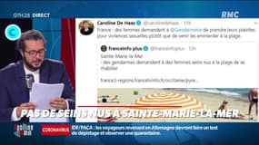 Polémique autour du bronzage seins nus à Sainte-Marie-la-Mer
