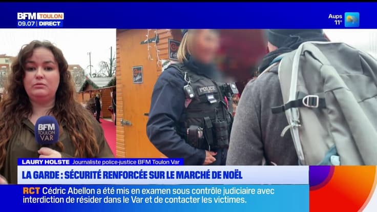 La garde : sécurité renforcée sur le marché de noël
