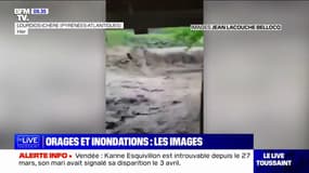 Les images des inondations causées par les orages dans le sud de la France