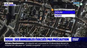 Douai: des immeubles évacués par mesure de précaution