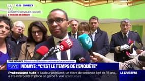 Professeure tuée: "C'est en effet vers des troubles de nature psychiatrique que l'on s'oriente", affirme Pap Ndiaye à propos de l'élève