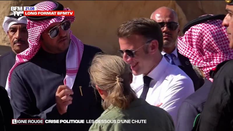 LIGNE ROUGE - Les coulisses de la visite d'État d'Emmanuel Macron en Arabie Saoudite alors que Michel Barnier affrontait une motion de censure