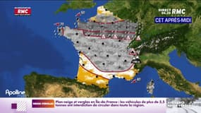 La météo de ce mercredi 14 décembre