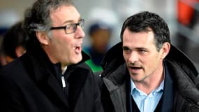Laurent Blanc et Willy Sagnol