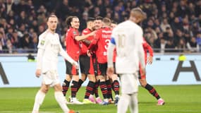 Le dépit des Lyonnais lors d'OL-Rennes, le 26 janvier 2024.