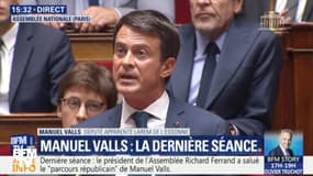 Départ de Valls: son émotion à l'Assemblée, l'hommage de Philippe et le "bon débarras" des Insoumis