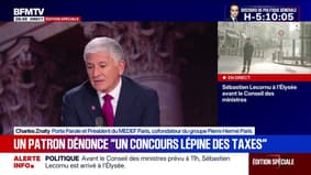 Vote du budget 2026: “Nos députés ont une grosse responsabilité”, estime Charles Znaty (MEDEF Paris) 