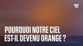 Pourquoi notre ciel est-il devenu orange ces derniers jours?