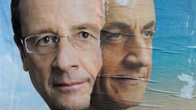 Le Parti socialiste brocarde la démarche de Nicolas Sarkozy d'en appeler à la "majorité silencieuse", accusant le président sortant d'avoir été plutôt au service d'une "minorité qui brille". /Photo prise le 16 avril 2012/REUTERS/Philippe Wojazer