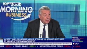 Antoine Frérot (Veolia) : Veolia va débourser 13 milliards d'euros pour racheter Suez - 13/04