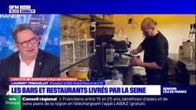 Paris: livrer les restaurants et bars avec des péniches, une solution plus écologique? 