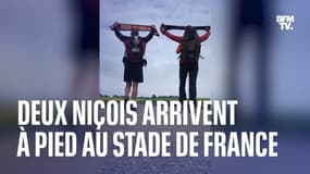 850 km à pied... Le périple pour la bonne cause de deux supporters niçois jusqu'au Stade de France