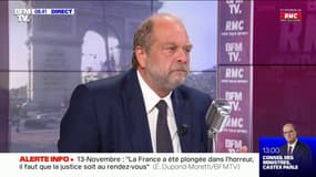 Eric Dupond-Moretti répond aux questions de Jean-Jacques Bourdin