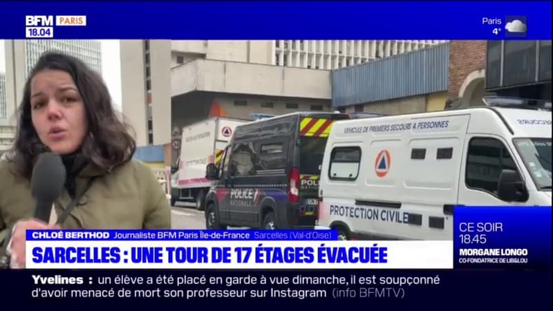 Val-d'Oise: 200 habitants évacués de la tour Guyenne à Sarcelles pour danger imminent
