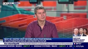 Romain Moulin (Exotec) : La start-up de solutions robotiques Exotec entre au Next40 - 09/02