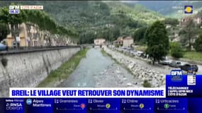 Breil-sur-Roya: le village veut retrouver son dynamisme, plus de deux ans après le passage de la tempête Alex