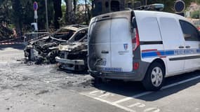 Trois véhicules de police municipale incendiés à Carqueiranne dans la nuit de samedi à dimanche.