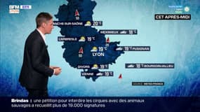 Météo: un dimanche nuageux, de belles éclaircies dans l'après-midi, jusqu'à 19°C à Lyon