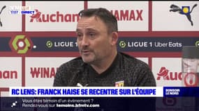 RC Lens: Franck Haise lâche son post de manager général pour se recentrer sur son équipe 