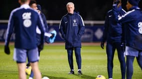 Didier Deschamps, à Clairefontaine le 11 novembre 2019