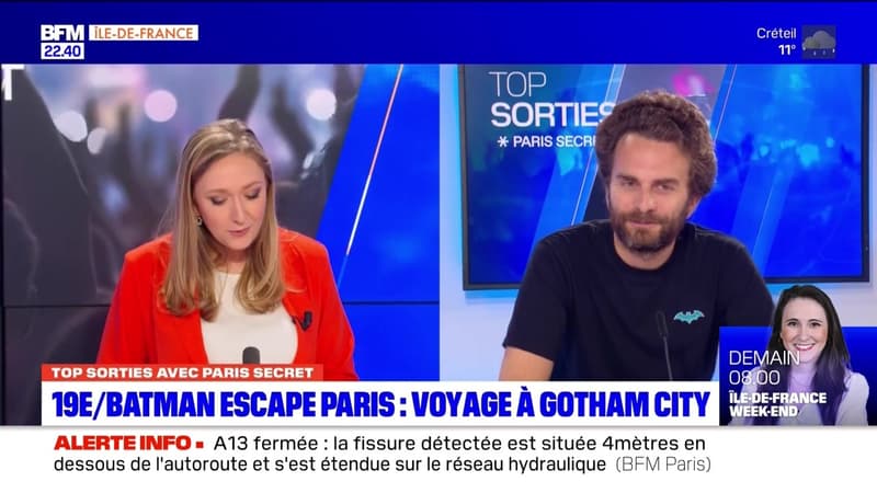 Top Sorties Paris du vendredi 26 avril - 19e/Batman escape Paris : voyage à...