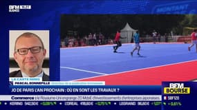 Pascal Bonnefille (Immoweek) : JO de Paris l'an prochain, où en sont les travaux ? - 18/05