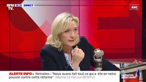 Le Pen : "Il n'y a personne pour défendre les intérêts de la France"